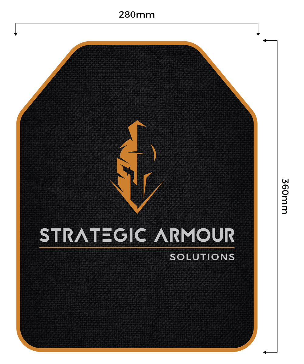 Aluminium Oxide Ceramic Armour Plates (SAPI) – STRATEGIC ARMOUR